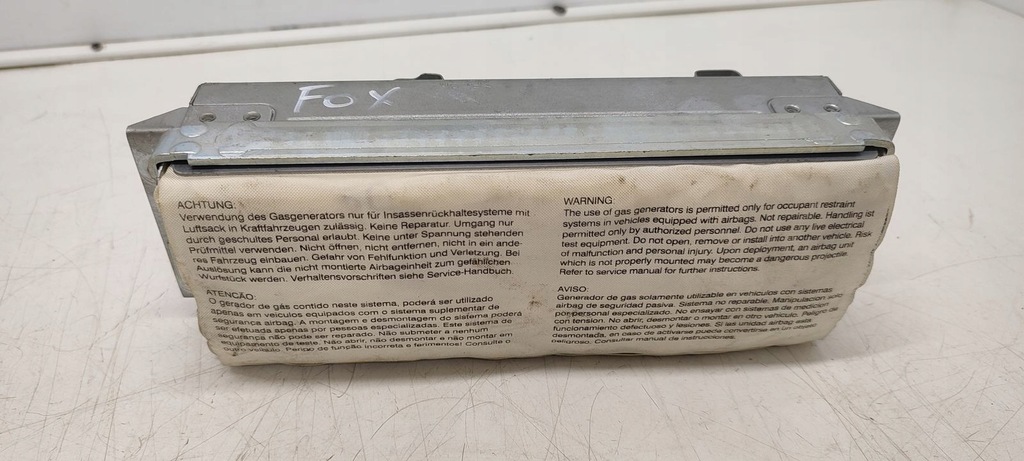 фото №9, Подушки безпеки air bag ремені датчик vw fox