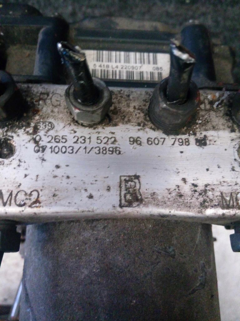 фото №6, Citroen berlingo i насос abs 1,6b lift