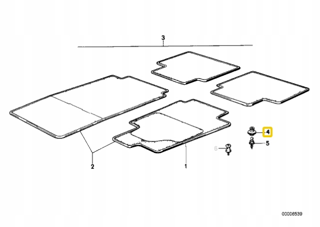 фото №7, Блокування bmw e30 e36 e28 e24 e23 z1 z3 оригінальний 51471919171