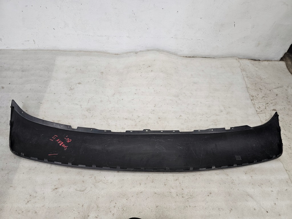 фото №13, Volkswagen sharan ii 7n накладка спойлер бампера заднего задняя 7n0807521a