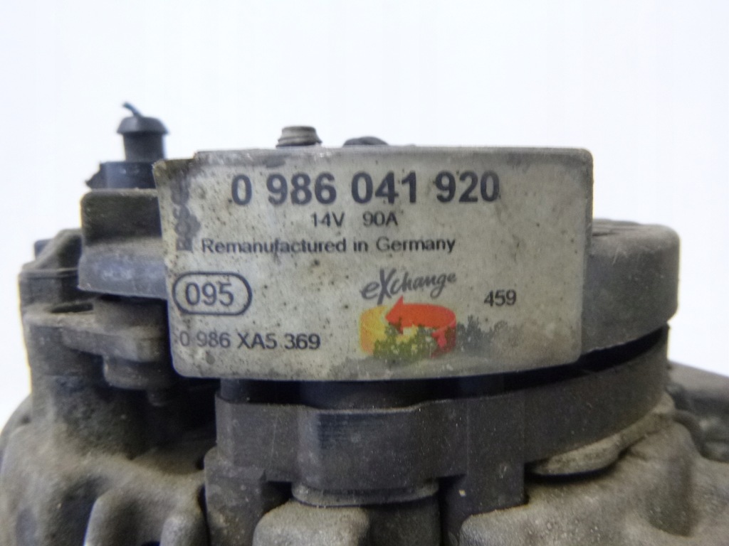 фото №5, Генератор seat cordoba lift 1.4 16v 0986041920