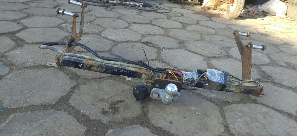 фото №2, Hak буксирувальний блок керування модуль renault express ii