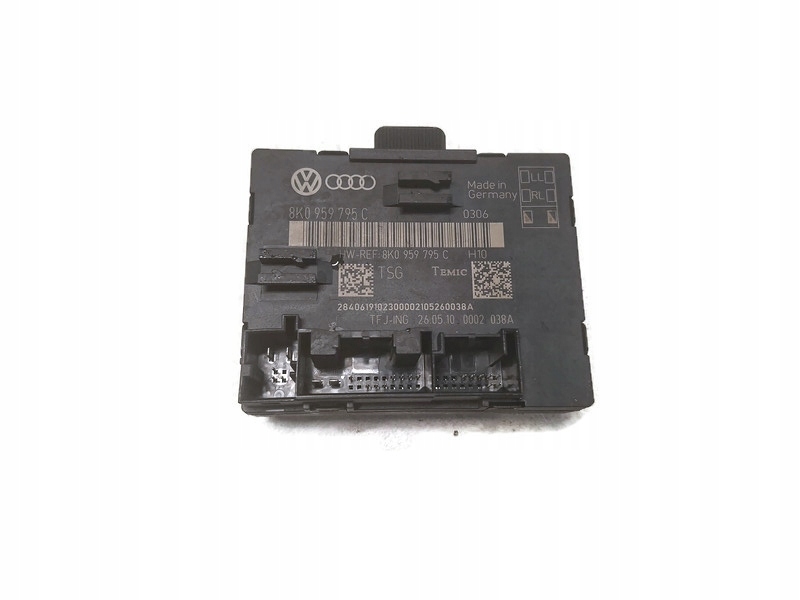 фото №1, Audi a4 b8 09r kombi модуль двері 8k0959795c