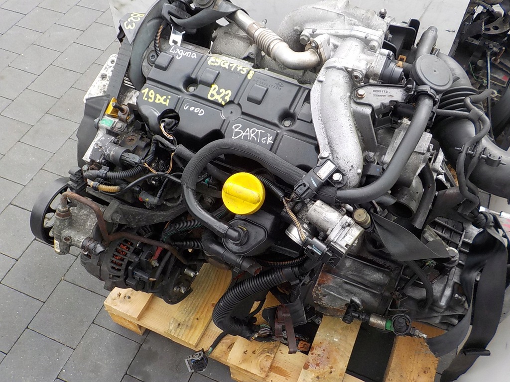 фото №7, Renault laguna ii 1.9 dci двигатель f9q1758 kompletny