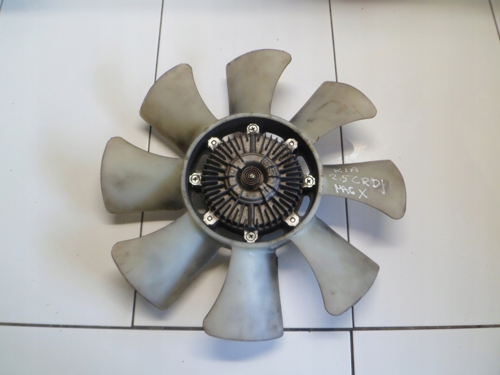 фото №1, Kia sorento 2.5crdi вентилятор вентилятор 25261-4z100 віскозна муфта