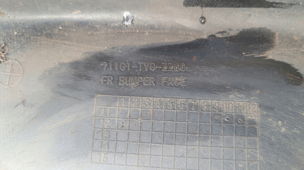 фото №13, Honda civic ix 9 11- бампер перед передній 71101-tv0-zz00 / z1166