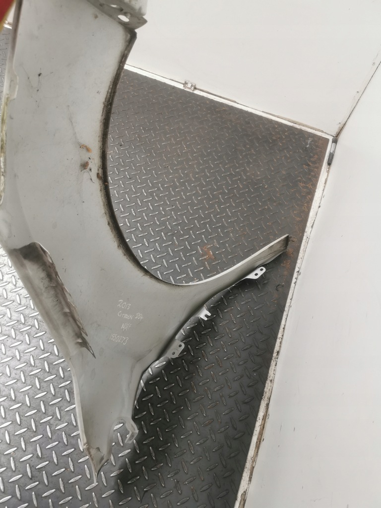 фото №7, Крыло правый перед citroen ds4 11-18 белый перламутр