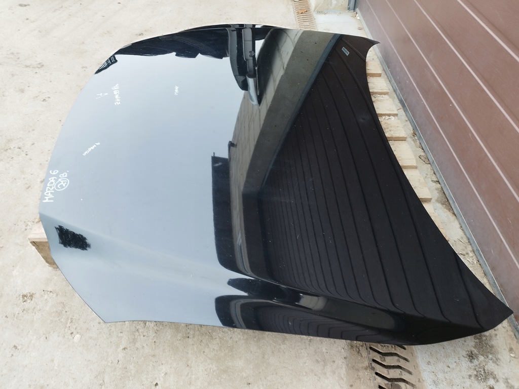 фото №10, Капот оригінал лак mazda 6 iii gj lata 2012-2014 чорний 41w