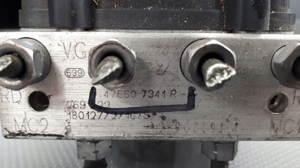 фото №7, 476607341r насос abs renault clio iv 1.5dci