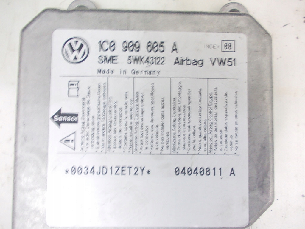 фото №8, Vw transporter t5 панель приладів ремені подушка безпеки датчик kpl eu