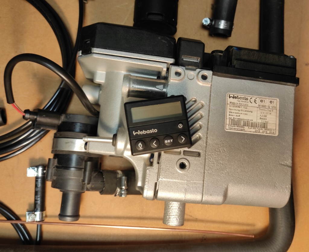 фото №6, Webasto бензин набор do автомобиля benzynowego приборная панель возможность dołożenia gsm
