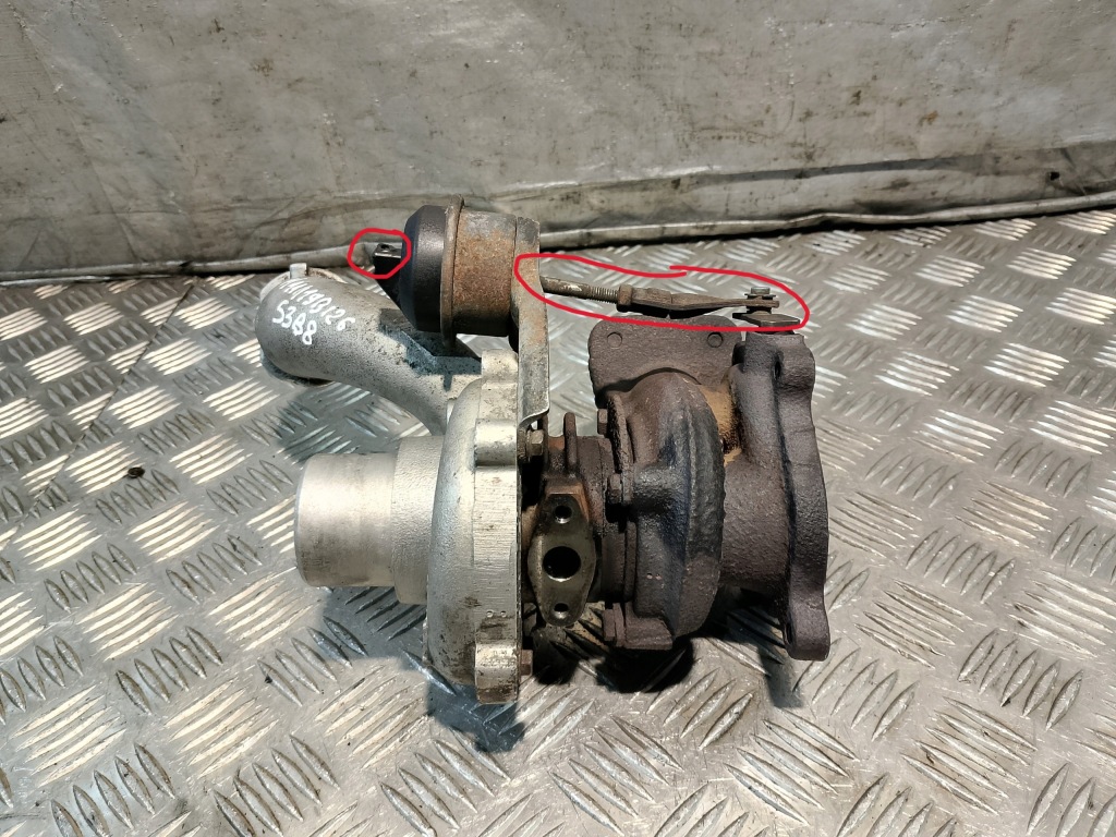 фото №1, Турбонагнітач турбіна turbo renault master ii 2 2.2 dci 8200100284