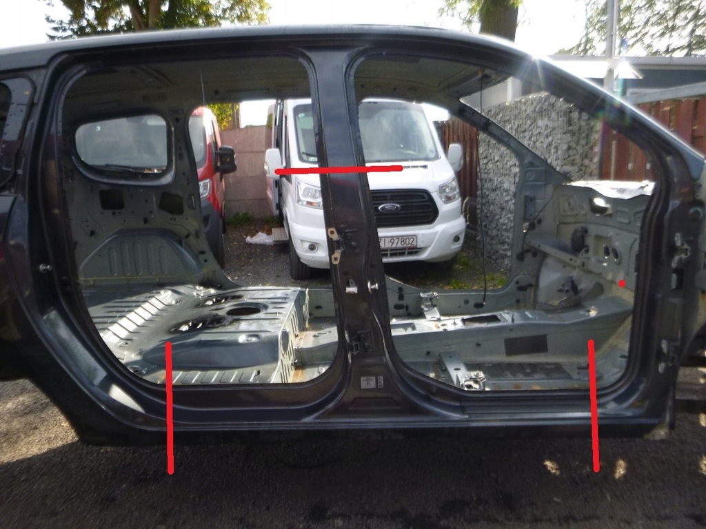 фото №1, Dacia lodgy 12- порог правый левый блок двигателя bok