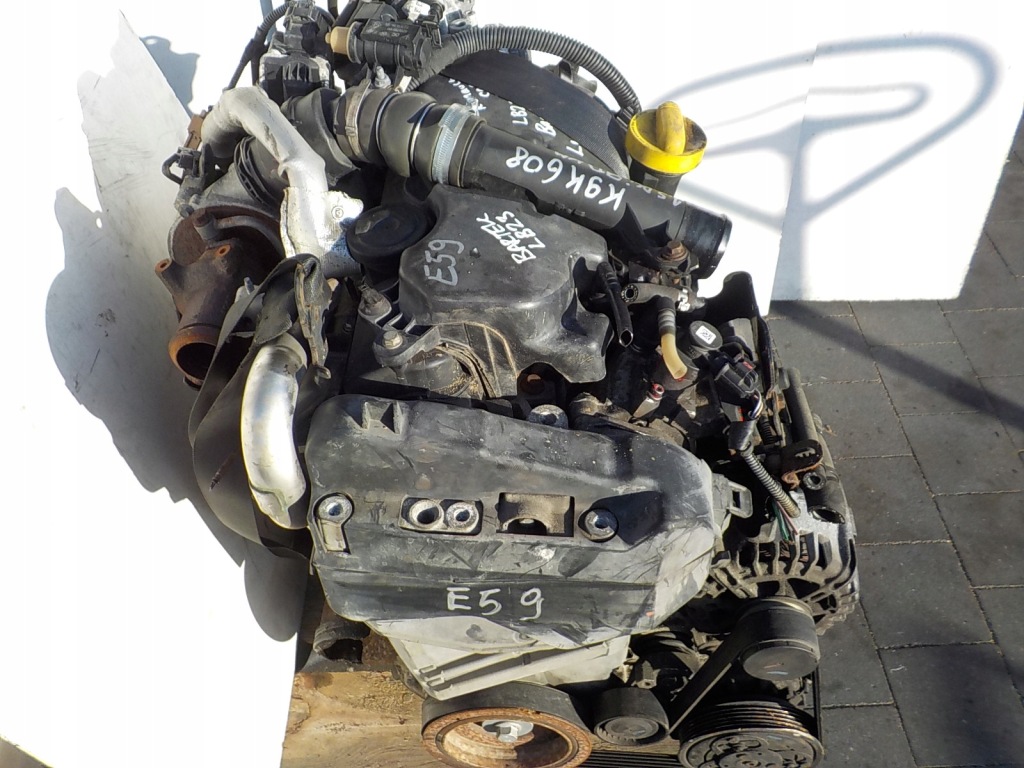 фото №16, Renault captur 15r 1.5 dci 90km двигатель k9k608 kompletny