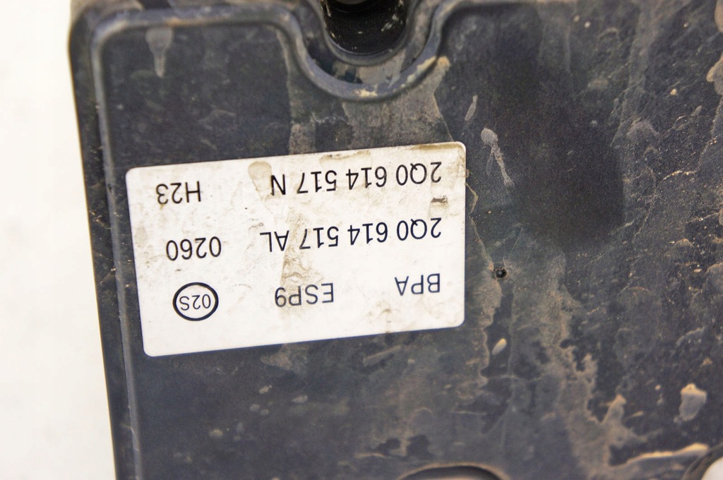 фото №5, Me207 skoda scala 1.6d насос abs 2q0614517al