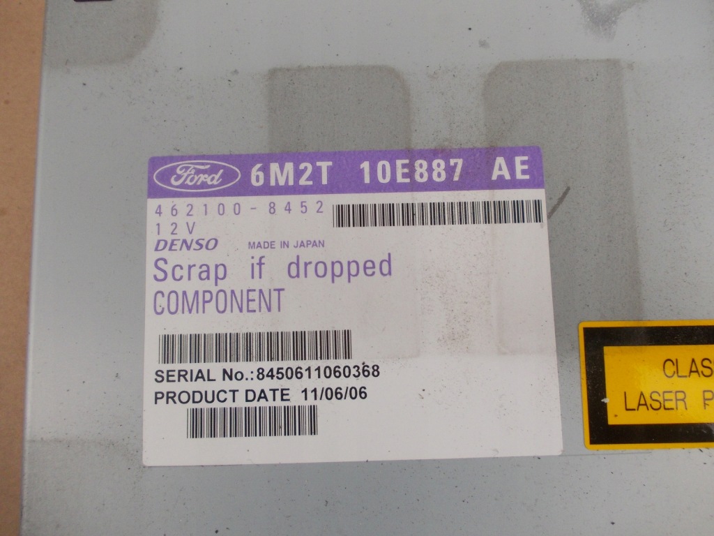 фото №7, Считыватель dvd ford s max galaxy mk2 6m2t10e887ae