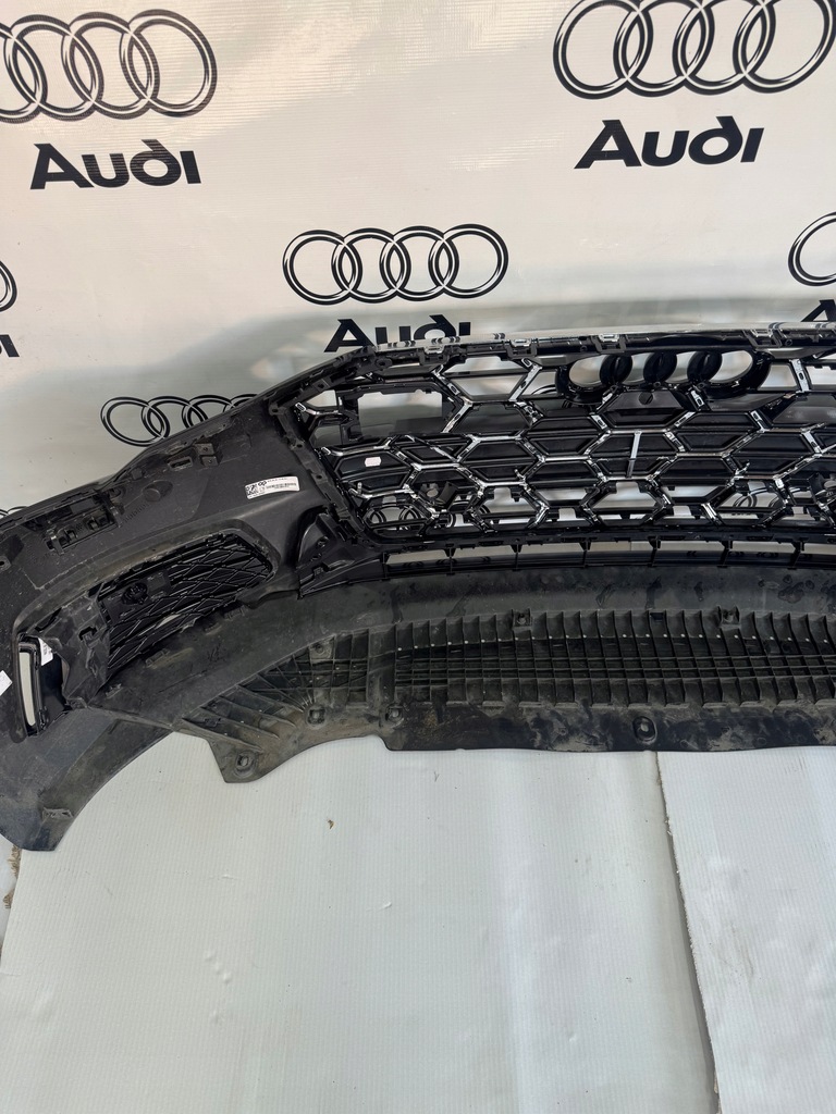 фото №9, Audi a6 c8 4k 17-23 бампер передний 6x pdc омыватель решётка радиатора lift оригинальный номер audi
