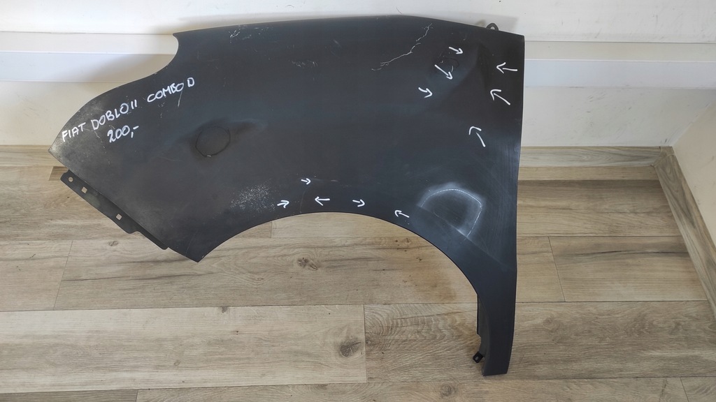 фото №1, Fiat doblo ii combo d крыло левый перед оригинал