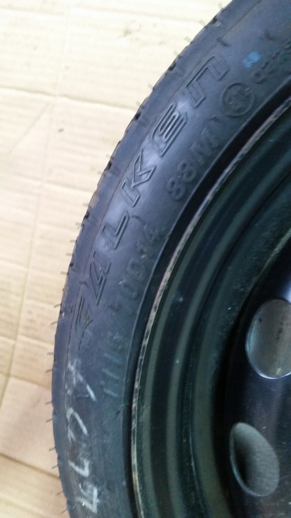 фото №7, Набор ремонтный колеса - колесо докатка запасное nissan micra k13 2010r