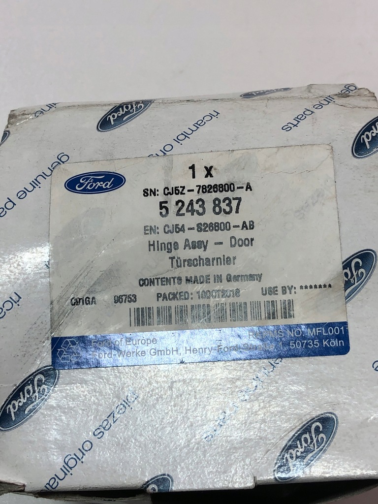 фото №3, Петля дверь ford kuga ii 2 mk2 2012-