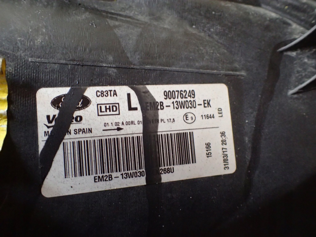 фото №3, Лампа перед ліва ford s max mk2 galaxy full led