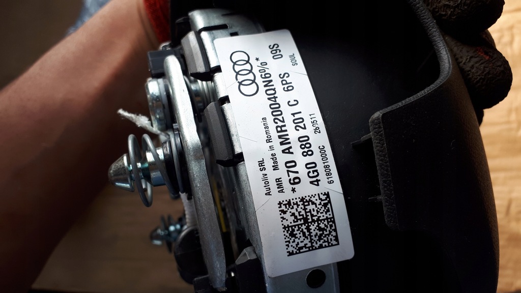 фото №14, A6 c7 4g a7 подушка подушка безпеки керма 4g0880201c