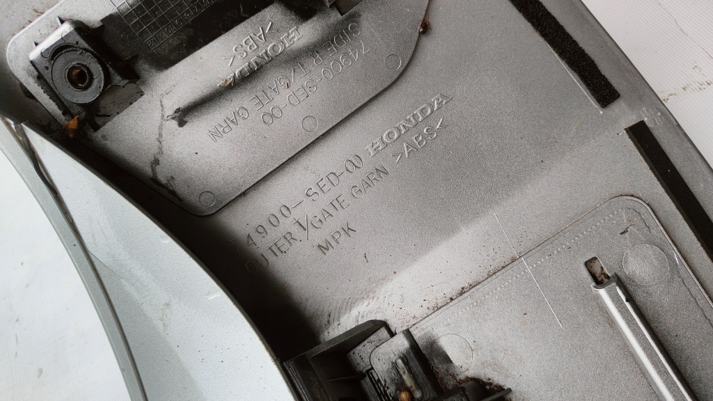 фото №7, Спойлер спойлер крышки спойлер накладка накладка задняя honda accord vii