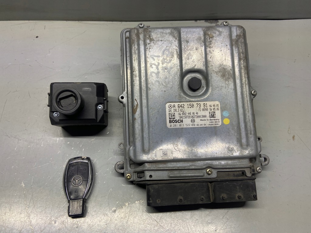 фото №1, Набір стартовий mercedes w221 320cdi