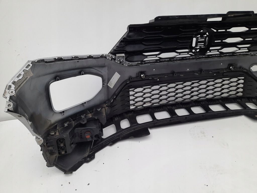 фото №8, Vw t-roc бампер передний решётка радиатора решётка радиатора противотуманная фара oryg