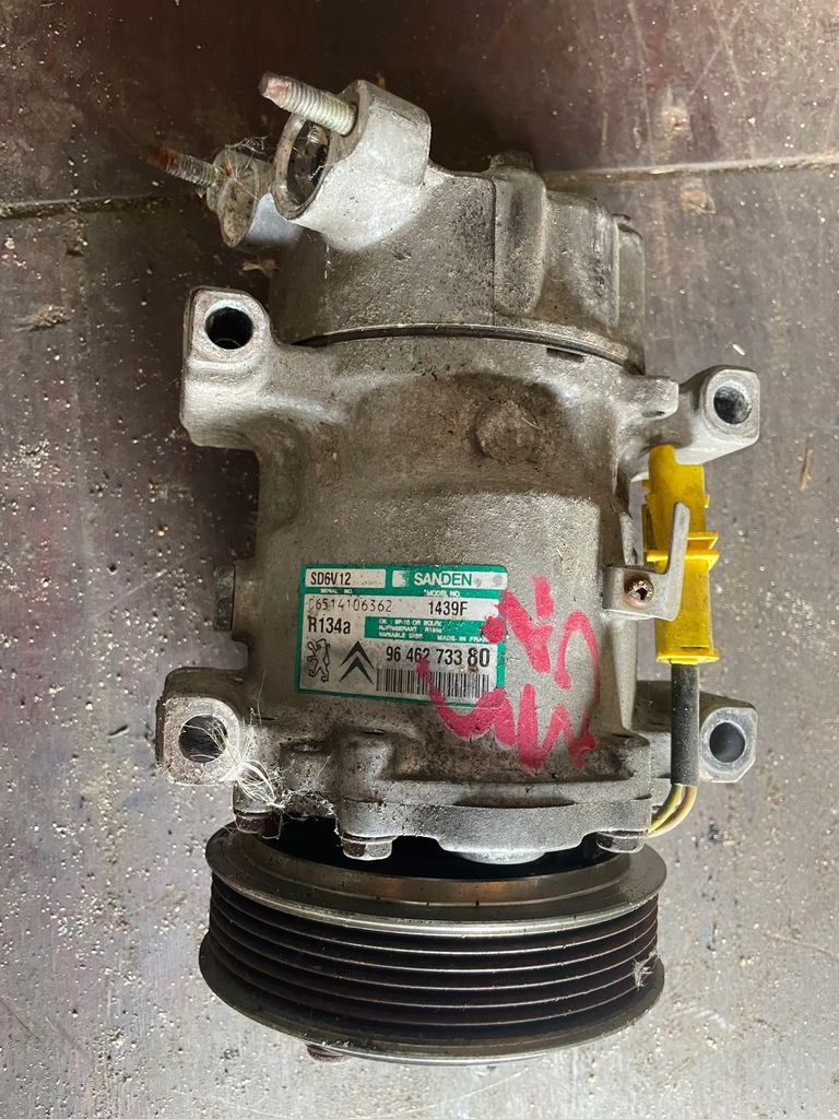 фото №1, Sanden 9646273380 компресор кондиціонера