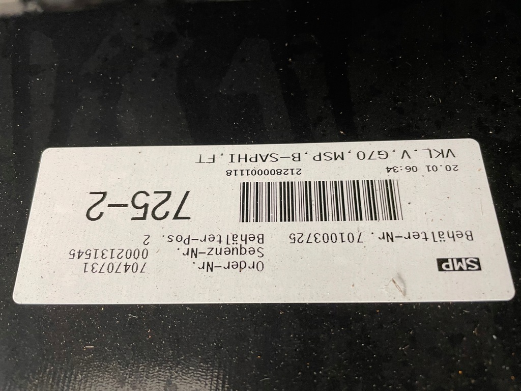 фото №15, Bmw 7 g70 бампер перед 416 4pdc