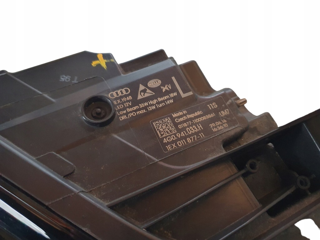 фото №9, Audi a6 lift lx7p s-line перед kompletny капот крылья бампер усилитель