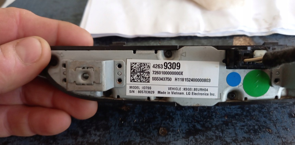 фото №4, Панель радио opel insignia b 42639309