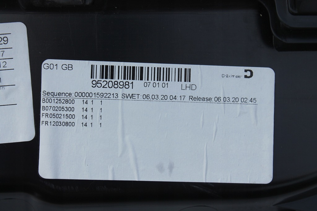 фото №5, Бардачок europa исправный крышка bmw x3 x4 g01 g02