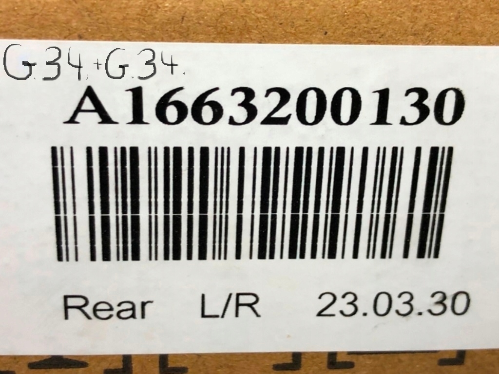 фото №11, Amory пневморессоры ads правая левая oś задняя a1663200130 do mercedes benz w166 x166