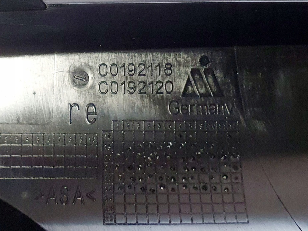 фото №8, Корпус нижняя зеркало правая лампа bmw 1 f40 2 f44 оригинальный номер