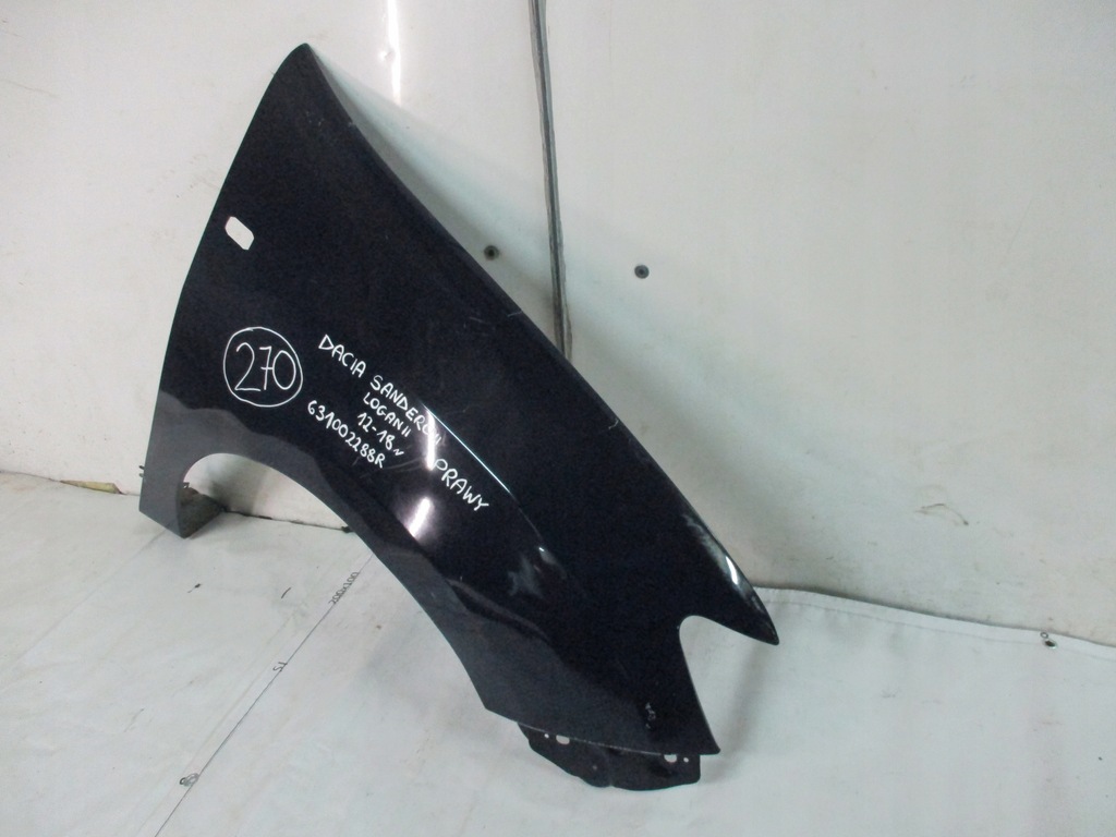 фото №6, Крыло правый перед передний dacia sandero ii 2 logan 12-18r 631002288r