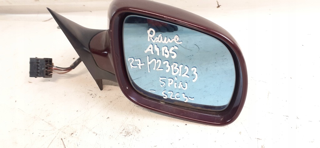 фото №6, Audi a4 b5 зеркало правое 5pin