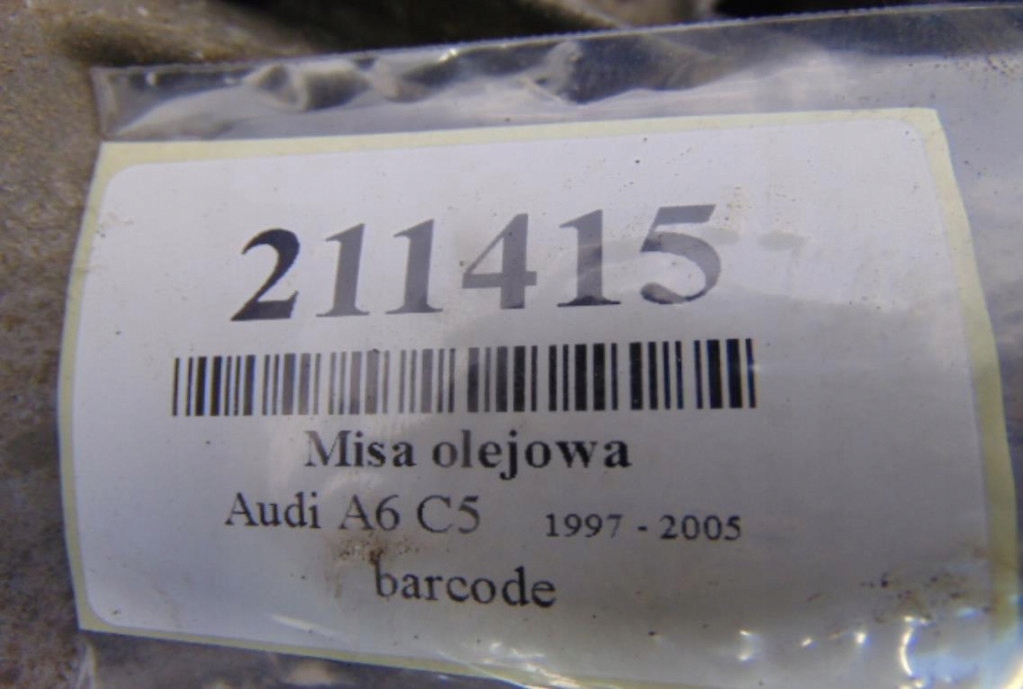 фото №9, Audi a6 c5 2.4 v6 поддон масляная