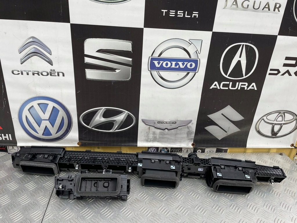 фото №5, Nissan ariya решітка консолі dekor повітропровід