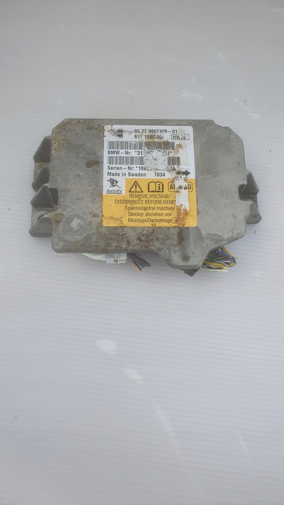 фото №3, Mini r56 модуль блок керування подушка безпеки 9807169