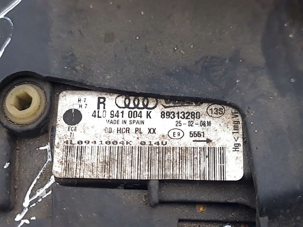 фото №6, Audi q7 4l 2008 правая сторона лампа передняя