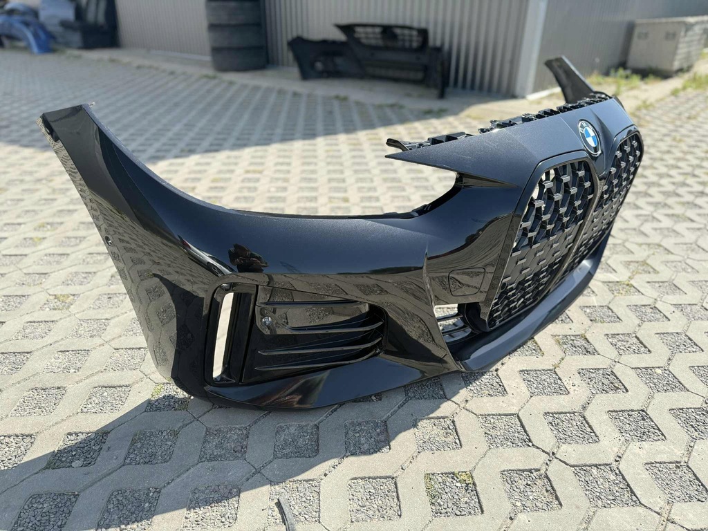 фото №6, Bmw 4 g26 m-pakiet бампер перед передній 6xpdc blacksapphire 475 kompletny