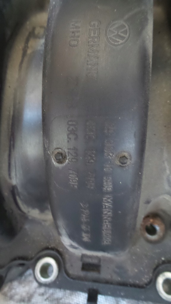 фото №9, Колектор всмоктуючий skoda octavia ii 1.6 03c129711f