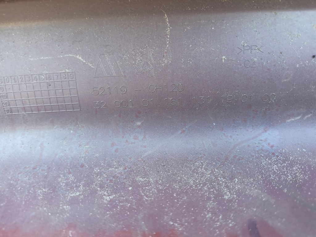 фото №10, Peugeot 107 lift 12-14 бампер передний перед