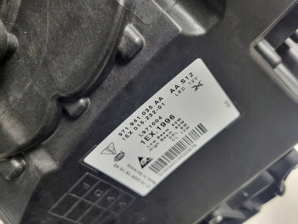 фото №11, Porsche panamera 971 лампы matrix перед левая правая комплект