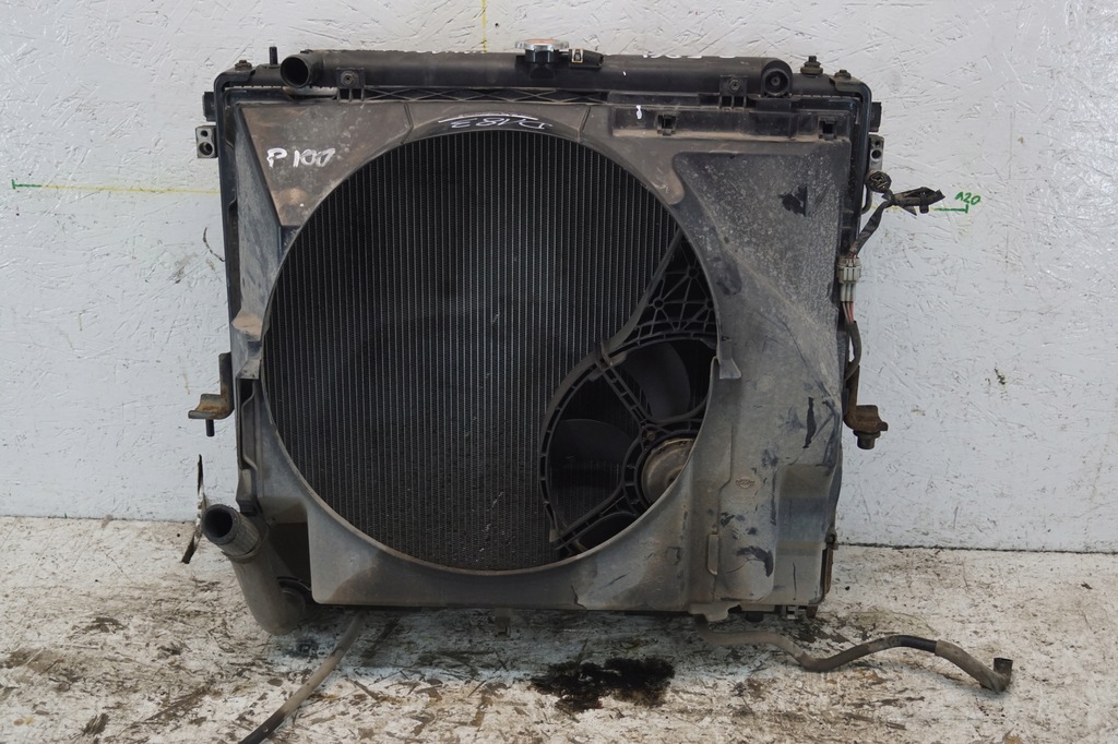 фото №10, Радиатор вентилятор nissan navara d40 2.5 dci автоматическая коробка передач