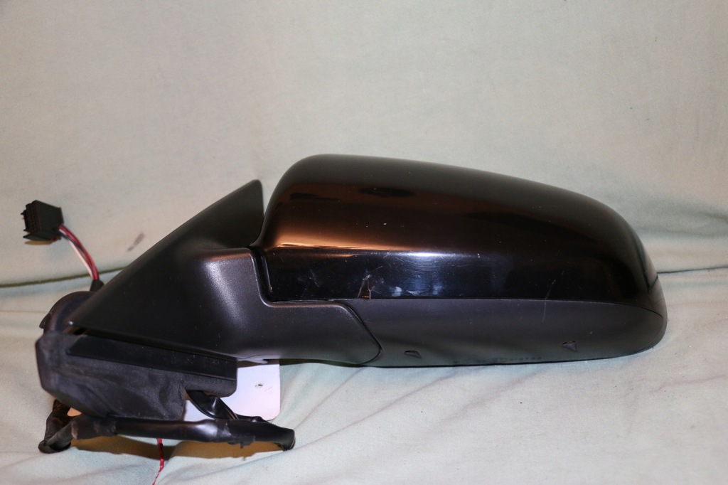 фото №8, Левая зеркало audi a3 8p lift 5pin чёрный маленький повреждение защита
