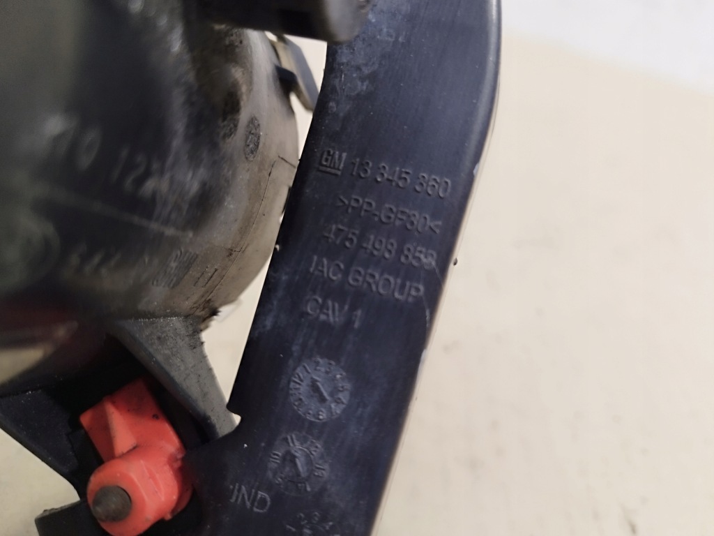 Противотуманная фара левый кронштейн бампера перед opel corsa d рестайлинг  2010-2014 13345360 Недорого