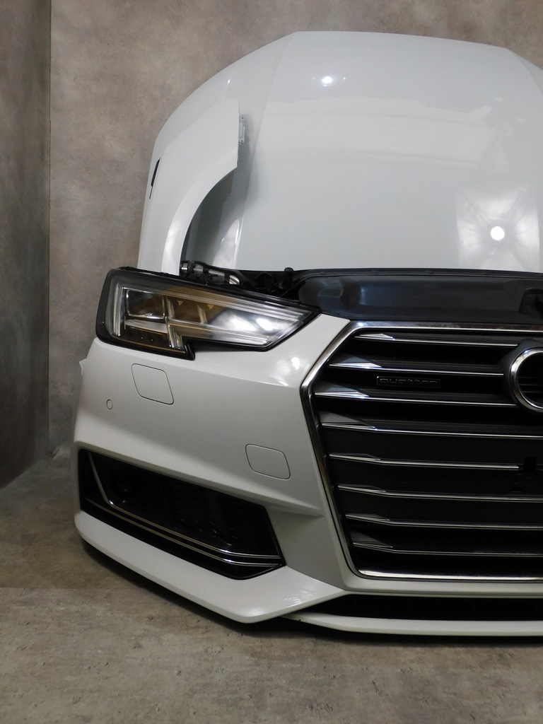 фото №12, Audi a4 b9 8w s line kompletny перед капот крылья бампер pas matrix ls9r
